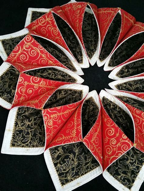 Image result for Fold N Stitch Wreath Pattern Tutorial