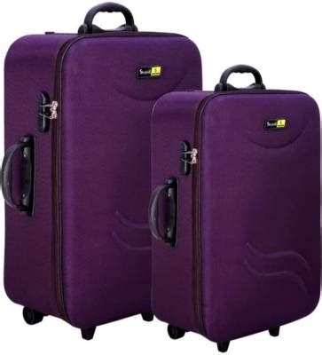 RM Collection StarPurpleX1 Combo 20 & 24 Inch Expandable Cabin & Check ...
