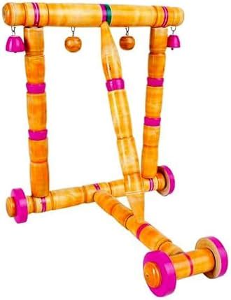 Ariro Toys Wooden Push Walker (nadai vandi) for Infants and Toddlers ...