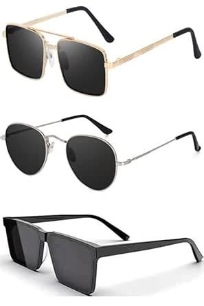 Buy Sheomy Unisex combo offer pack of 3 shades Unisex Fashion ...