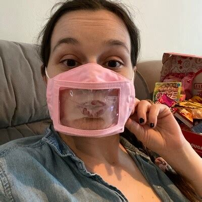 Image result for Clear Face Mask Pattern for Lip Reading Tutorial