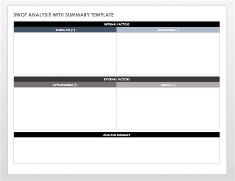 14 Free SWOT Analysis Templates