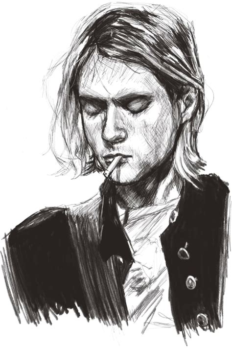 11 Kurt cobain art ideas in 2025 | kurt cobain art, nirvana art, kurt ...