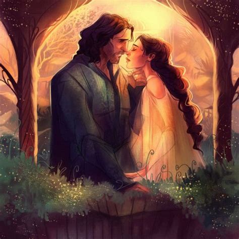 nerdgerhl | Tolkien, Aragorn and arwen, Tolkien art