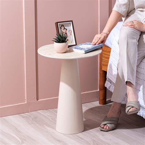 Buy Ivory Charm Side Table Online at Best Price in India | Nestroots ...
