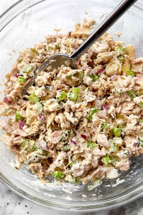 Classic Tuna Salad Recipe | foodiecrush.com