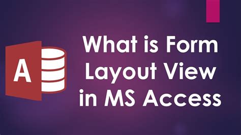 Image result for Access Form Layout