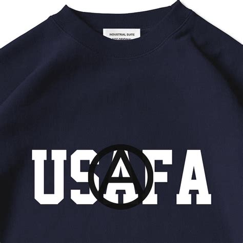 ANARCHY USAFA SWEAT【NAVY】 | INDUSTRIAL SUITE