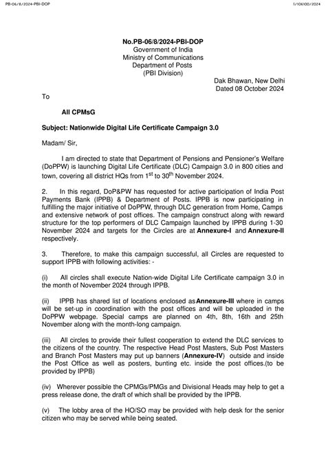 Nationwide Digital Life Certificate Campaign 3.0