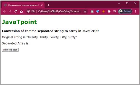Image result for JavaScript Convert Array to Comma-Separated String