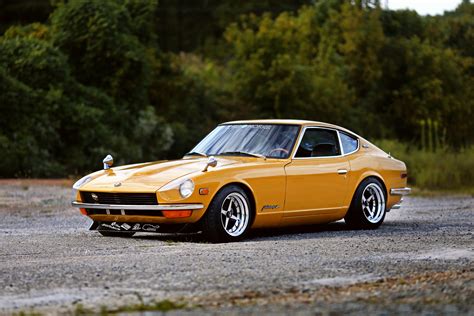 Download wallpaper wheels, yellow, Datsun, 240Z, hrome, section nissan ...