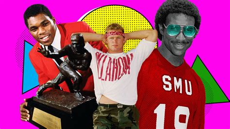 Our favorite college football players from the 1980s