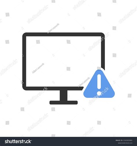 Image result for Computer Warning Sign Blue