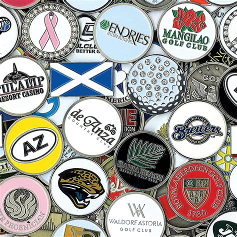 Golf Ball Marker Collection - GolfBlogger Golf Blog