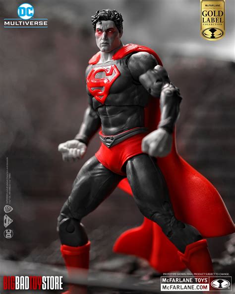 McFarlane DC Multiverse Superman Black & White Accent Gold Label BBTS ...