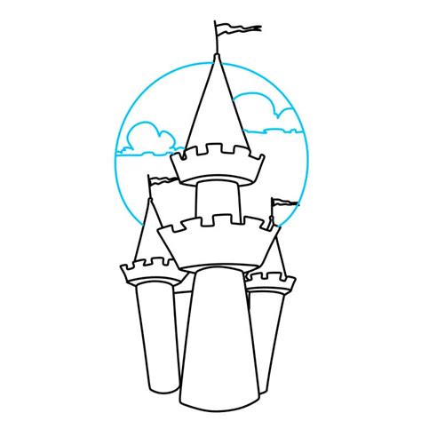 Image result for Pencil Drawing Castle Tutorial