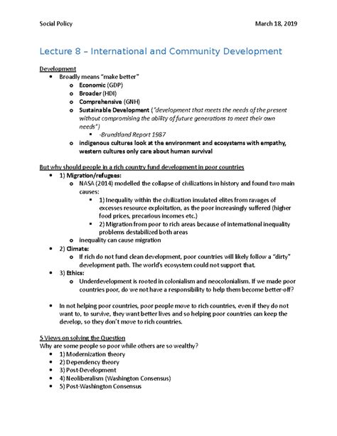 Image result for Community Development Lecture