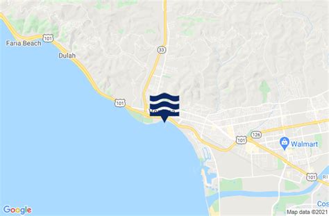 Ventura, CA Tide Charts, High & Low Tide Table, Fishing Times | US