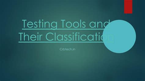 Image result for Classification of Test Tools in Software Testing