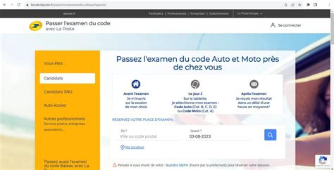 Image result for Code La Poste Test