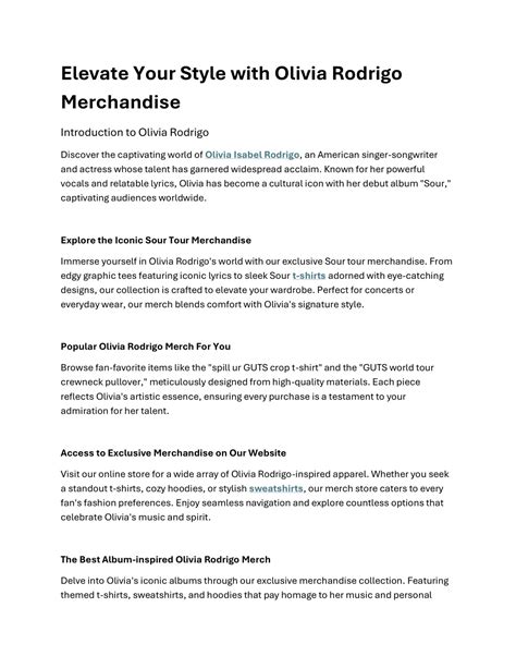 PPT - Olivia Rodrigo PowerPoint Presentation, free download - ID:13390925