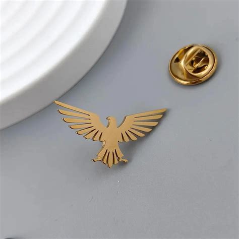 Flying Eagle Lapel Pin for Men and Groom – Jeluxa
