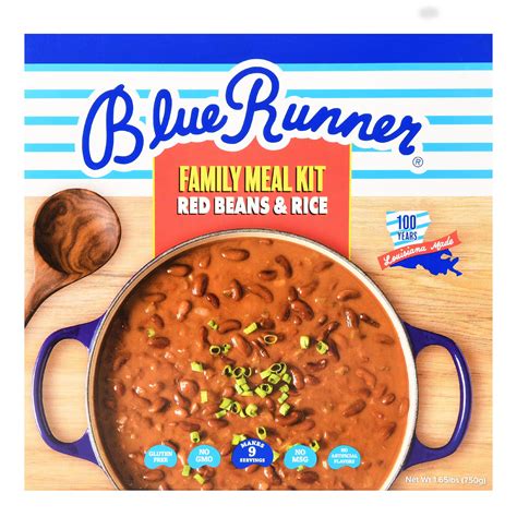 Blue Runner Red Beans & Rice Family Meal Kit - Walmart.com