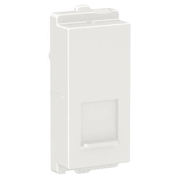 CPXRJ11_1M_WE - Clipsal X - RJ11 Telephone Outlet with Shutter - White ...