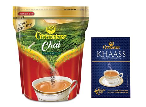GOODRICKE Chai Combo - Chai CTC Leaf Tea - 1 kg + Khaass Assam tea ...