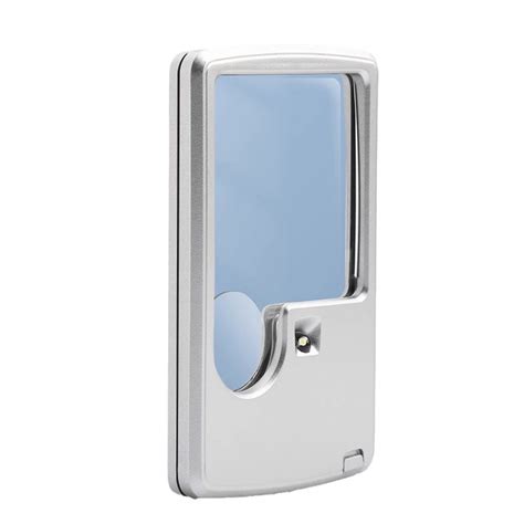 4 Pcs LED Reading Magnifier with Light 3.5X Magnifying Glass Portable ...