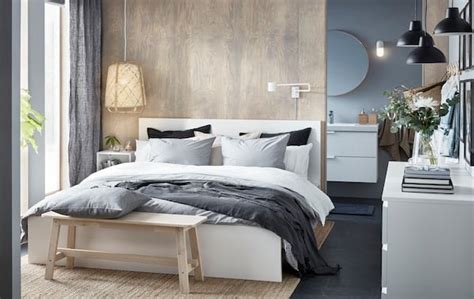 Minimalist luxury in a small and stylish bedroom - IKEA