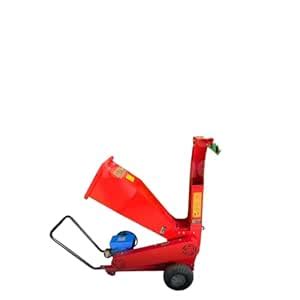 Farm Tech Heavy Duty Electric Wood Chipper with Wheels - 3 HP, 50mm ...