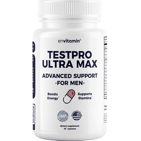 envitamin Testpro Ultra Max Supplement for Men, 30 India | Ubuy