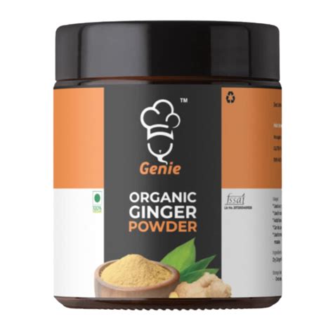 GENIE FOOD Ginger Powder (100g) | Dry Ginger Powder | Dry Ginger Powder ...