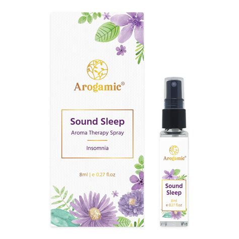 Arogamic Sound Sleep Aromatherapy Spray For Insomnia Relief | Non-Habit ...