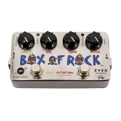 ZVEX Vexter Box of Rock Distortion Pedal – Stompbox.in