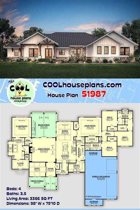 House Plans Texas Style