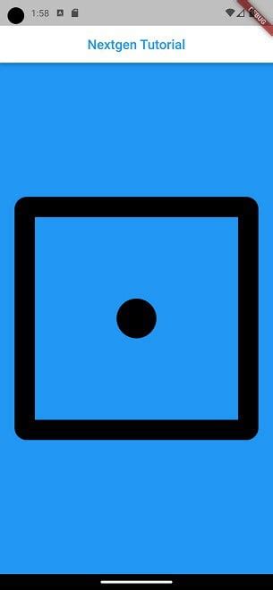 Flutter Expanded Widget 的图像结果