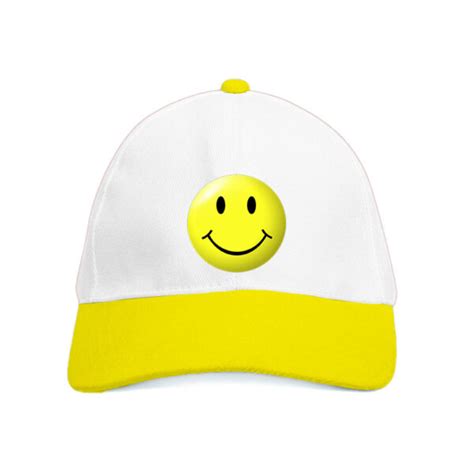 Fiblaze Unisex Kids Cap white-yellow-smiley-fiblaze – Future ...