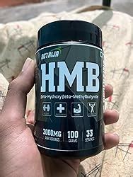 NutriJa HMB Powder (Beta-Hydroxy Beta-Methylbutyrate) 100 Grams - Pure ...