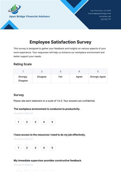 Employee Job Satisfaction Survey
