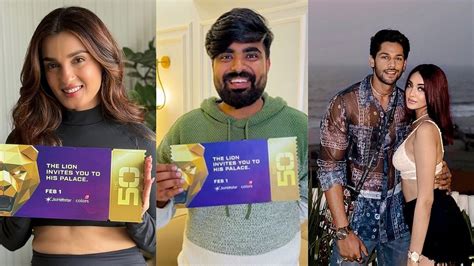 The 50 Contestants: Shiny Doshi, Dushyant Kukreja & Baseer Ali's Ex-GF ...