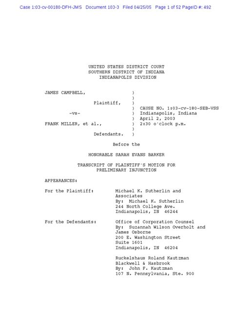 Image result for Hearing Transcript Sample