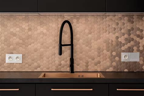 Copper Kitchen Wall Tiles - Home One Interior & Furniture
