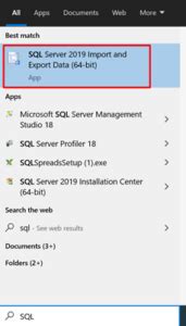 Image result for SQL Server Export Wizard