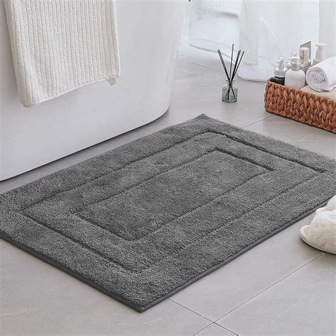 Amazon.com: GRANNY SAYS Gray Bathroom Rugs Non Slip, Large Bath Mats ...
