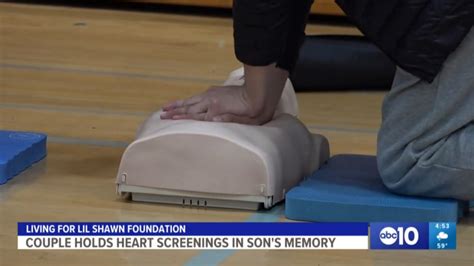 Stockton couple offers free heart screenings to honor 7-year-old son who died from a cardiac ...
