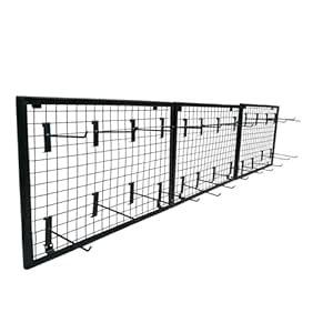 MCD Gridwall Panels (Jaali) with Mesh/Gridwall Hooks for Showroom ...