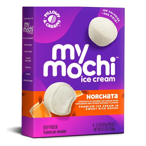 MyMochi Ice Cream Horchata, 6 Count 1.5oz Pieces India | Ubuy