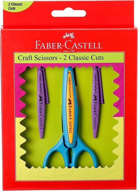 Faber-Castell Craft Scissors 2 Cut : Amazon.in: Office Products